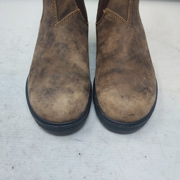 Blundstone WOMENS Chelsea Rustic Brown Boot - Picture 7 of 9